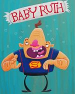 Sloth From The Goonies paint by number