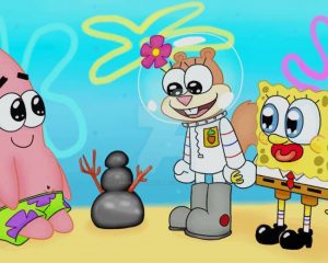 Spongebob Cartoon paint by number