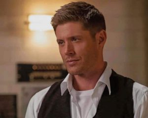 Supernatural Dean paint by number