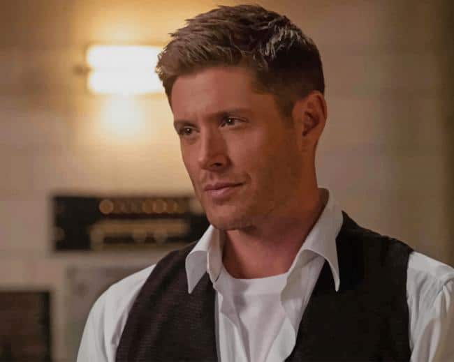Supernatural Dean paint by number