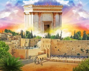 The Western Wall paint by number