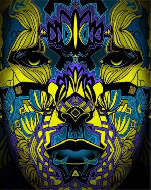 Astrix Face paint by numbers