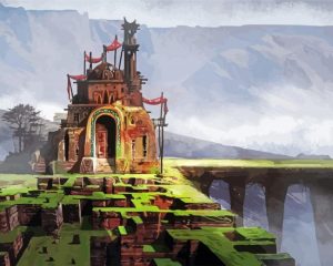 Bridge House paint by numbers