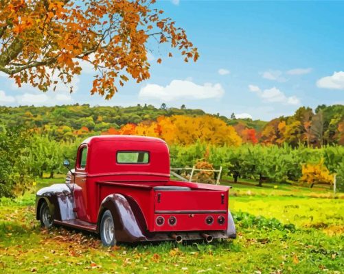 Farm Truck paint by numbers