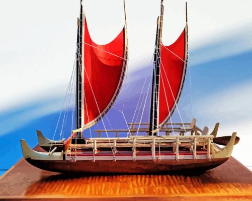 Hokulea Art paint by numbers