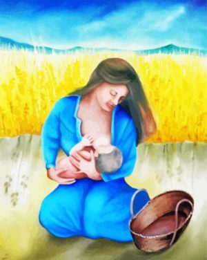 Mother And Child paint by numbers