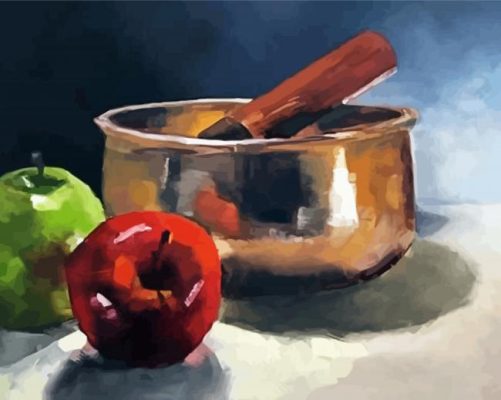 Singing Bowl paint by numbers