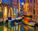 Venice Night paint by numbers