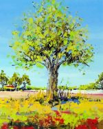 Linden Tree paint by numbers