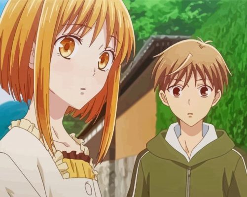 Fruits Basket Anime paint by numbers
