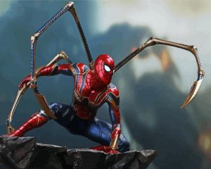 Iron Spider paint by numbers
