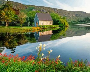 St Finbarr Irish Oratory paint by numbers