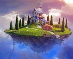 Floating Island paint by numbers