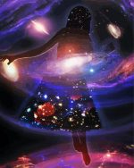 Aesthetic Universe Girl paint by numbers