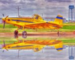 Crop Duster Plane paint by numbers