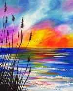 Aesthetic Sunrise paint by numbers