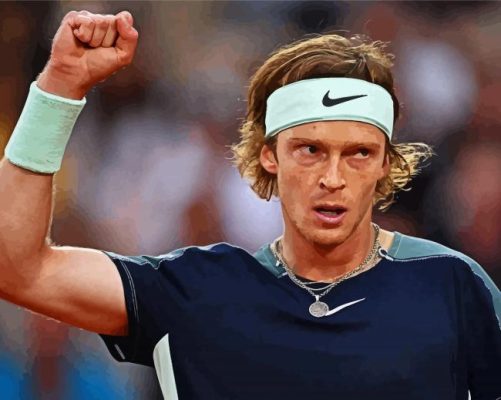 Andrey Rublev paint by numbers