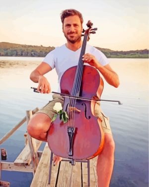 Hauser Cello paint by numbers