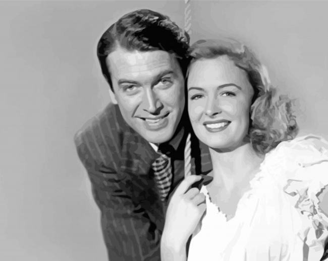 It's Wonderful Life paint by numbers
