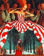 The Magical Dress By Roman Zaslonov paint by numbers