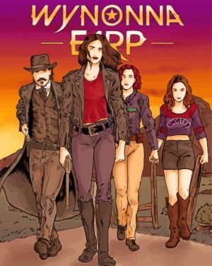 Wynonna Earp Illustration paint by number