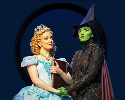 Wicked Play paint by numbers