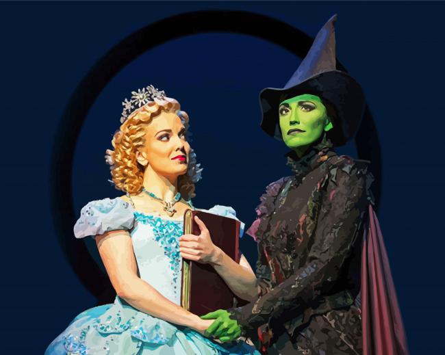 Wicked Play paint by numbers