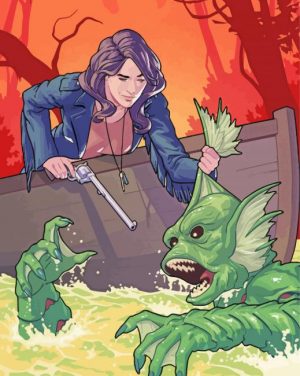 Aesthetic Wynonna Earp paint by number