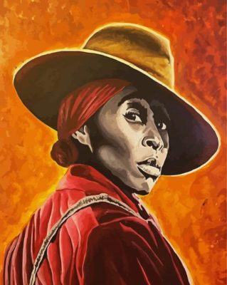 Aesthetic Harriet Tubman paint by numbers