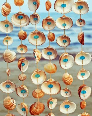 Tropical Cockle paint by numbers