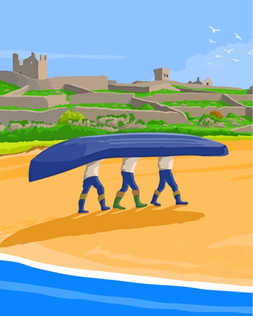 Aran Islands paint by numbers