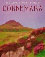 Connemara Illustration Poster paint by numbers