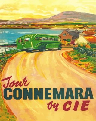 Connemara Poster paint by numbers