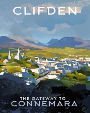 Connemara Illustration paint by numbers