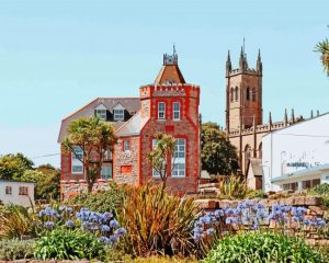 Penzance Cornwall paint by numbers