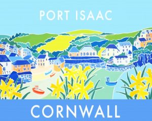 Port Isaac Cornwall paint by numbers