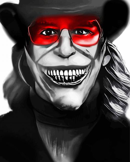 The Black Phone paint by numbers