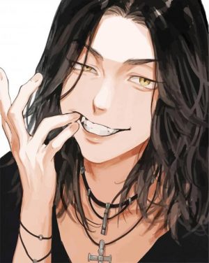 Aesthetic Baji Keisuke paint by numbers