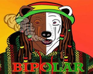 Rasta Dog paint by numbers