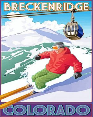 Aesthetic Breckenridge paint by numbers