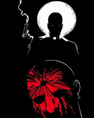 Sin City paint by numbers