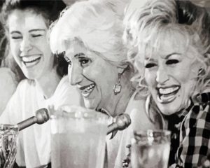 Black And White Steel Magnolias paint by numbers