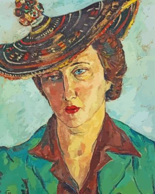 Irma Ster Portrait Of Freda Feldman paint by numbers