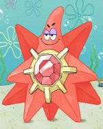 Patrick Starmie paint by numbers