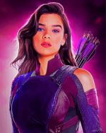 Hailee Steinfeld Kate Bishop paint by numbers