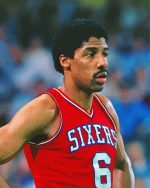 The Basketball Player Julius Erving paint by numbers