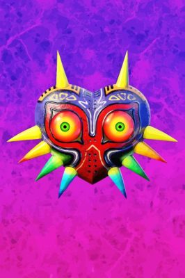 Majoras Mask paint by numbers 