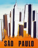 Sao Paulo Poster paint by numbers
