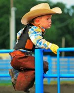 Western Little Cowboy paint by numbers