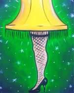Leg Lamp A Christmas Story paint by numbers